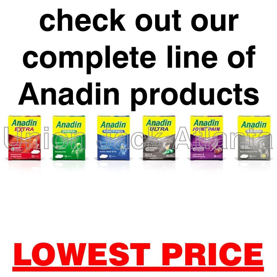 Anadin Paracetamol (12 tablets) exp 03/2025 – LOWEST PRICE