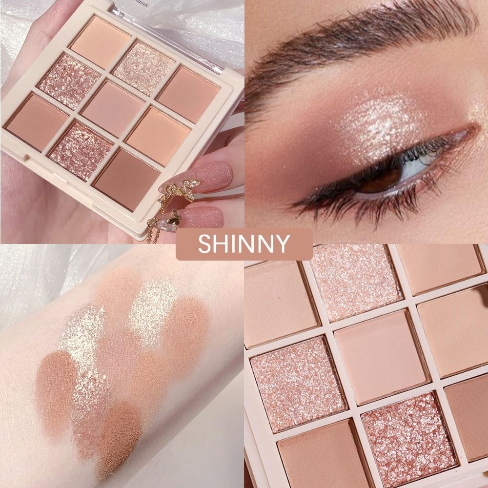 Highly Pigmented Eyeshadow Palette – Blendable Colors for All Occasions