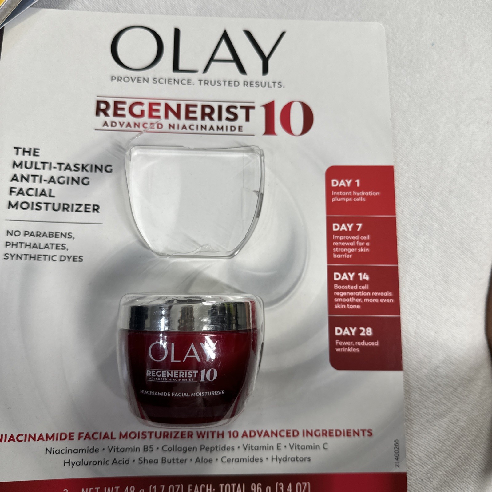 Olay Regenerist Micro-Sculpting Cream Anti Aging Moisturizer 1.7oz