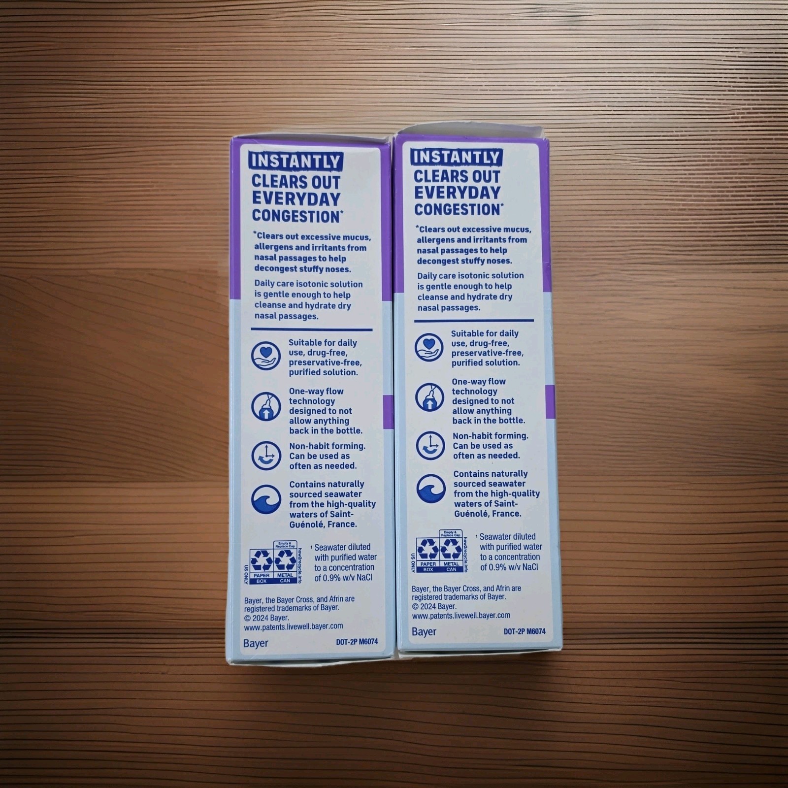 2 packs – Afrin Children’s Saline Nasal Mist, Drug-Free, 5 fl oz