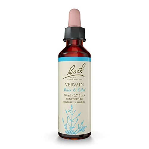 Bach Original Flower Remedies Vervain Relax & Calm 0.7 fl oz 20mL
