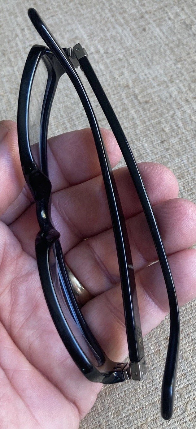 RALPH LAUREN POLO 2033 5001 Shiny Black Full Acetate Frame Men’s Eyeglasses 140