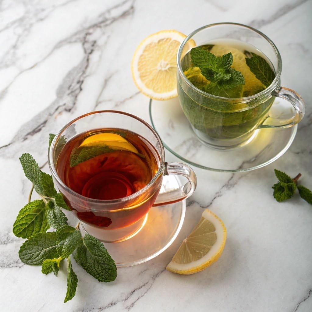 Natural Herbal Detox Tea for 14 Days: Energizing Morning & Gentle Night Cleanse