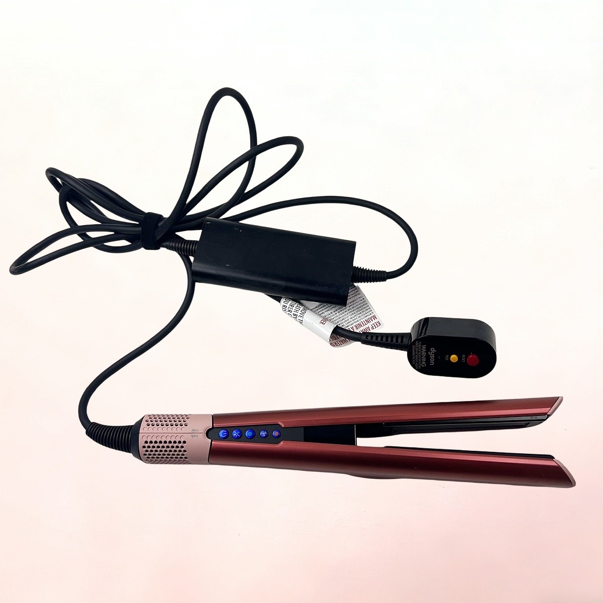 Dyson Premium Airstrait Hair Straightener HT01 Ceramic Strawberry Blush Pink