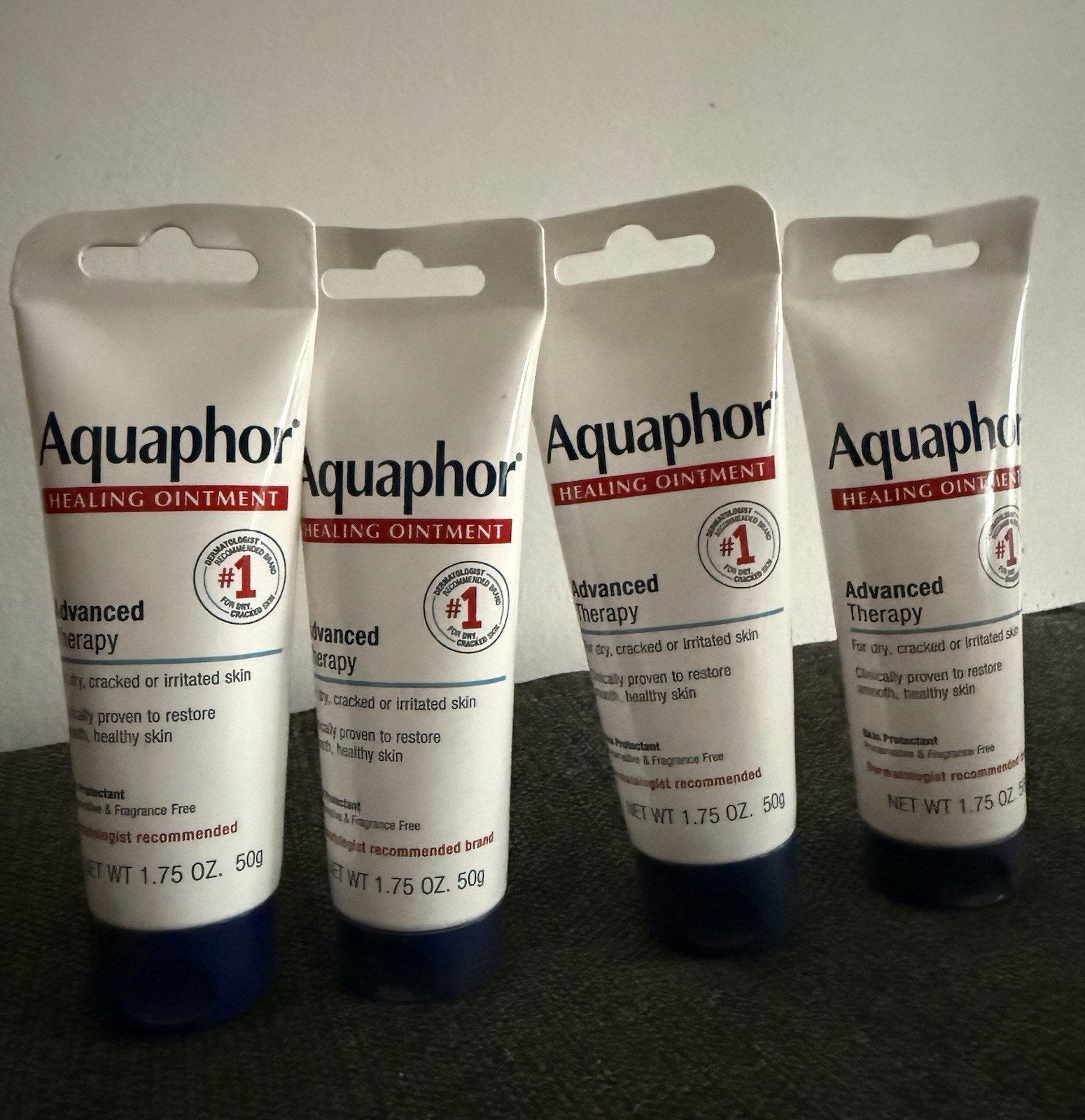 Aquaphor Advanced Therapy Healing Ointment 1.75 oz Tubes, 4-Pack