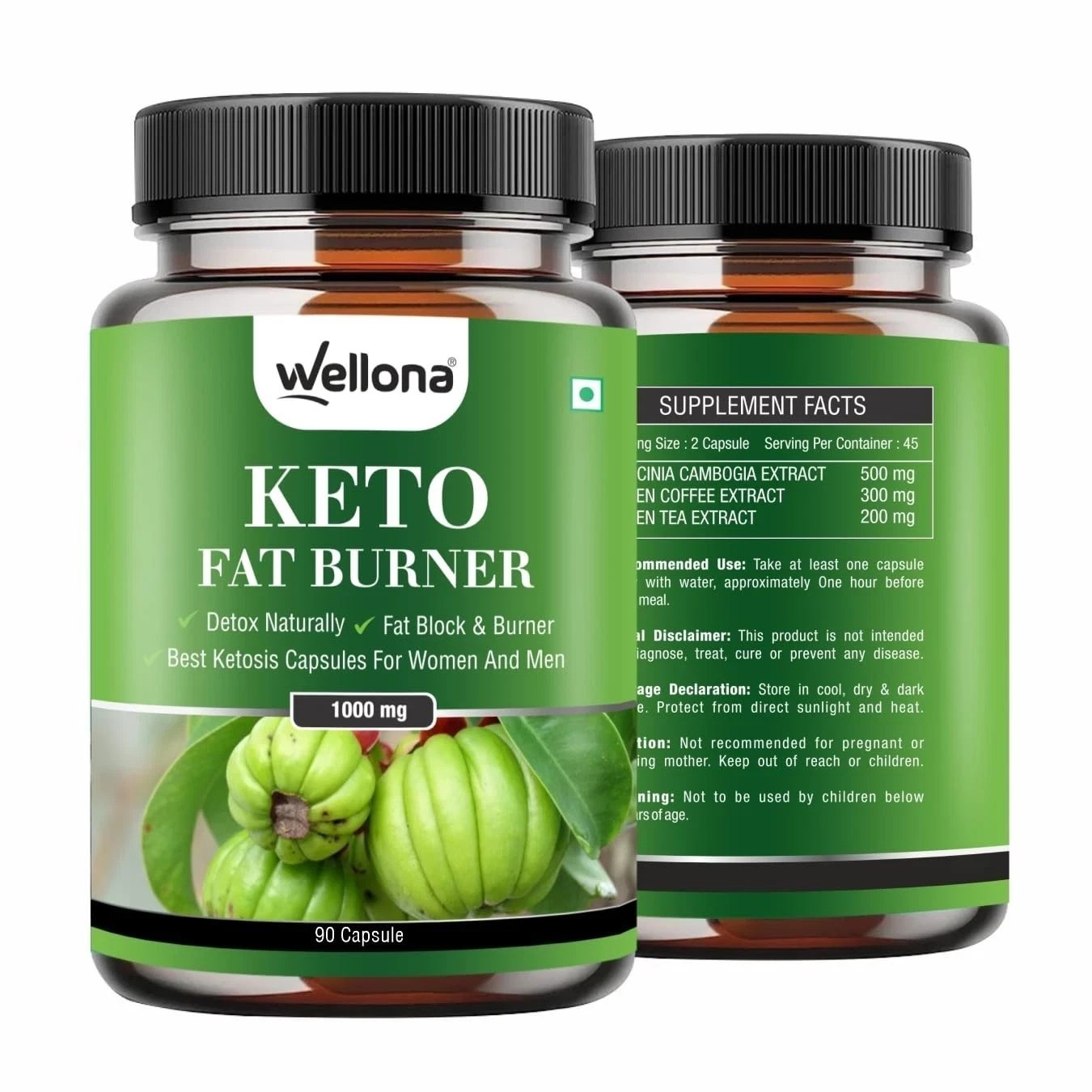 Keto Fat Burner 1000mg Weight Loss Supplement for Men & Women 90 Capsules