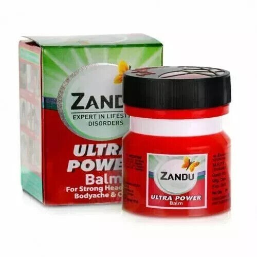 10 x Zandu Ultra Power Balm Herbal 8 ml Free Shipping ( 10 x 8 ml ) Free Ship