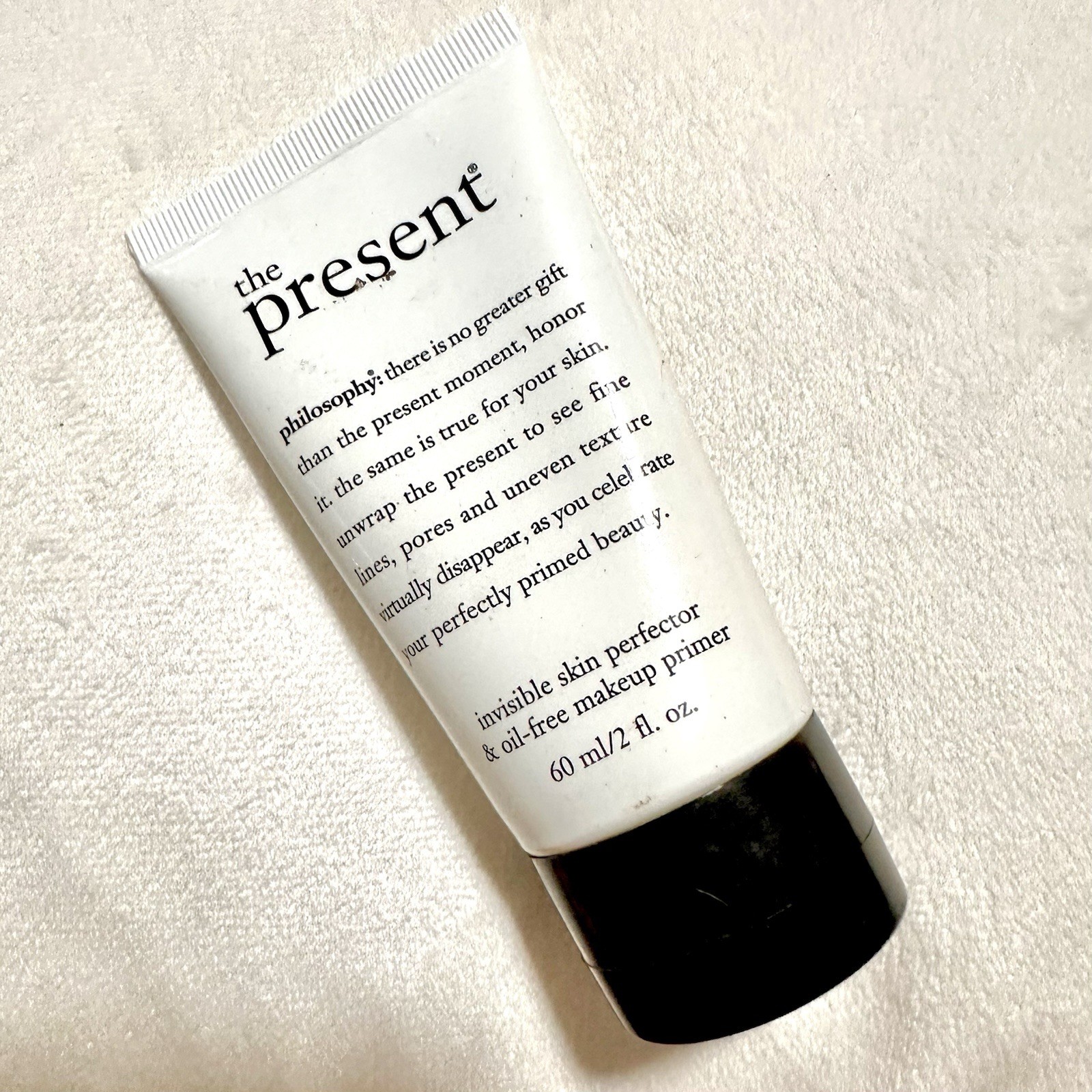 Philosophy The Present Invisible Skin Perfector Oil Free Makeup Primer 2oz New