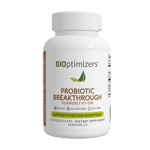 BIOptimizers Probiotic Breakthrough – Lactobacillus Plantarum OM Probiotics & Pr