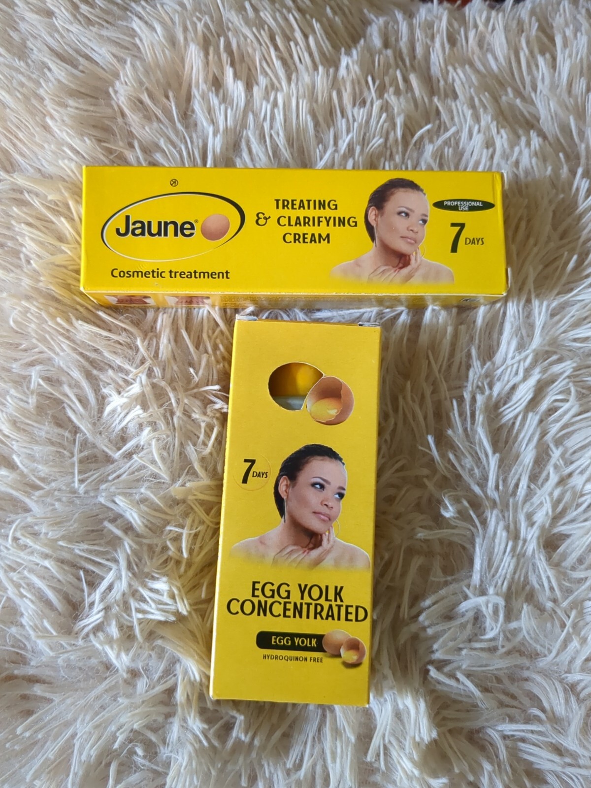 JAUNE D’OEUF Treating Clarifying Concentrated Egg Yolk Serum And Cream 50ml
