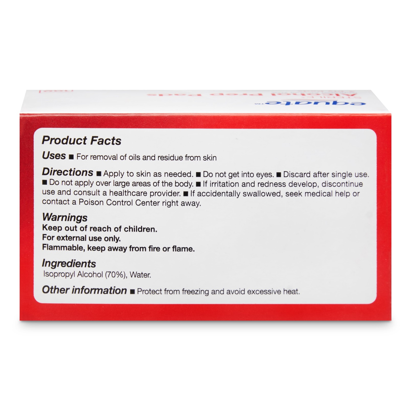 Sterile Alcohol Prep Pads, 100 Ct || Free Shipping