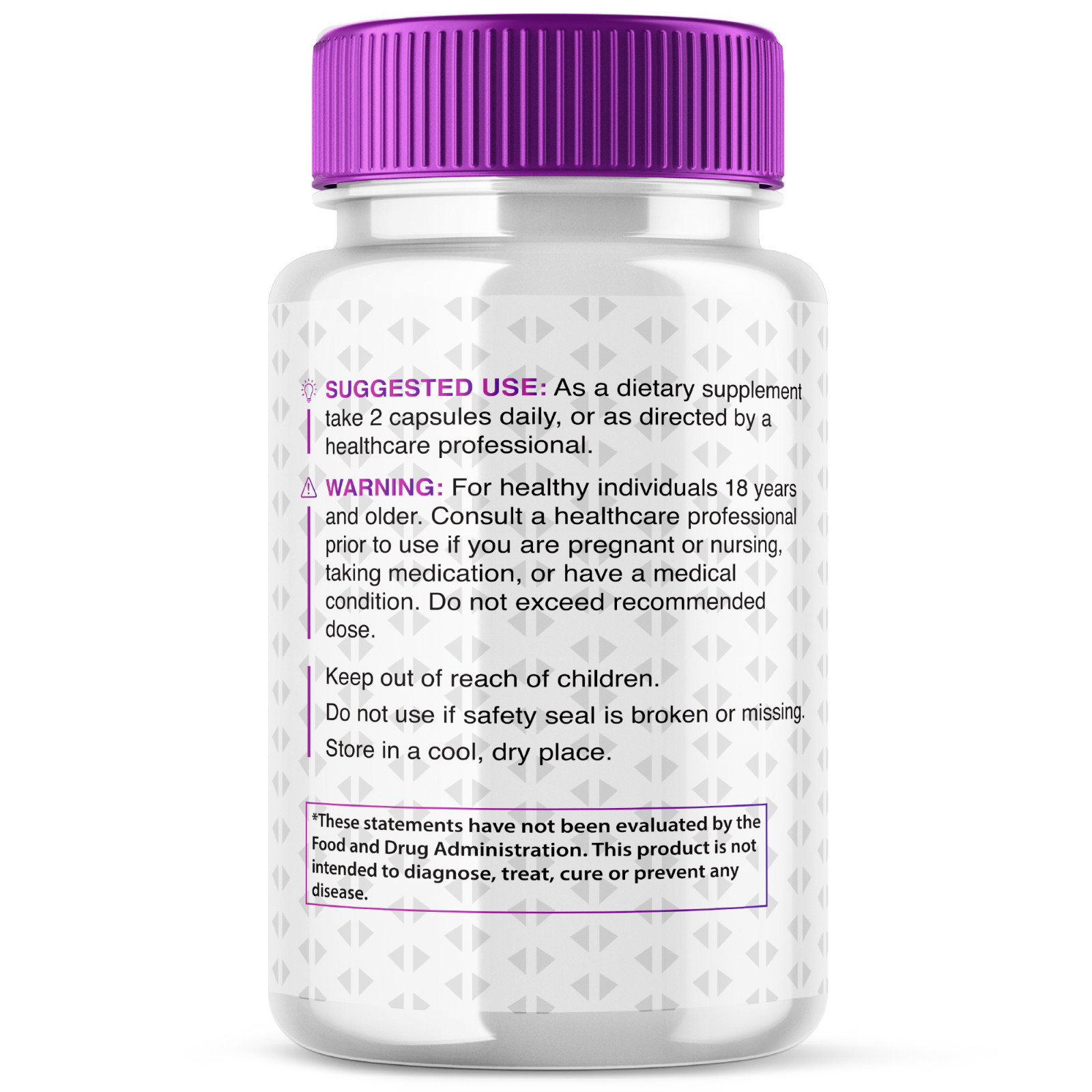 Slim Metrix Weight Loss Dietary Supplement Capsules SlimMetrix Diet Pill (60 ct)