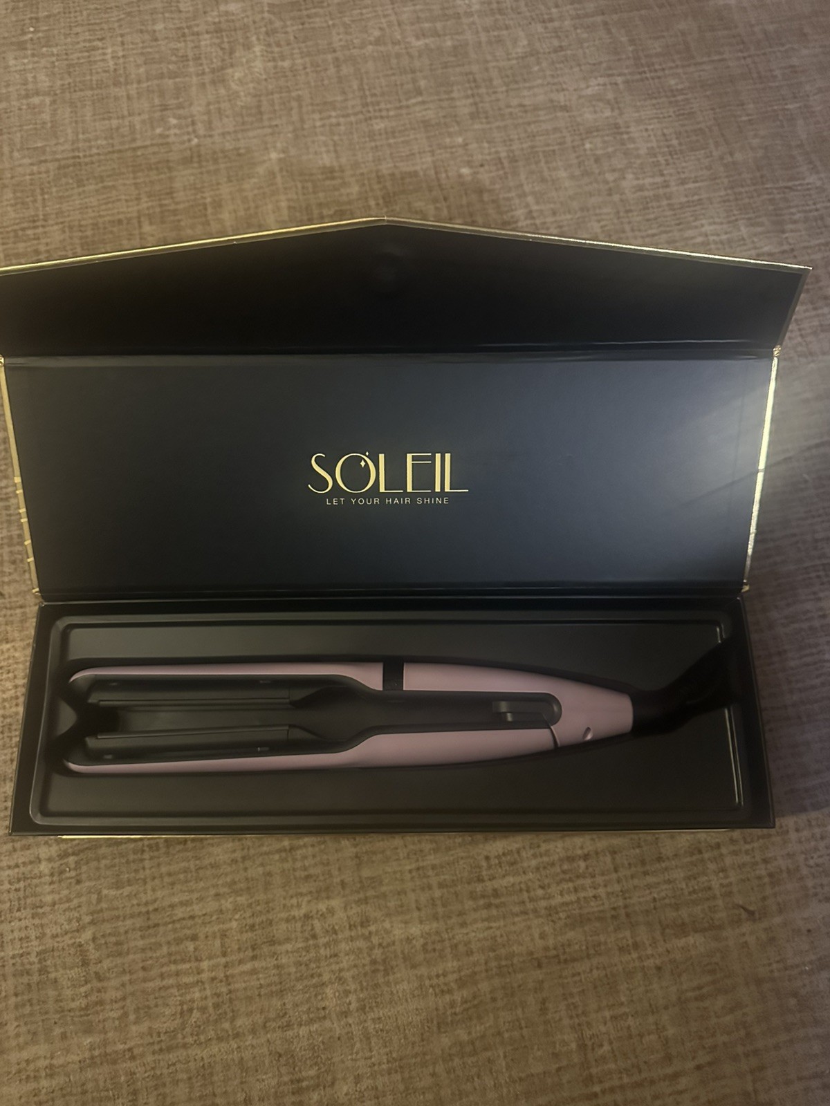 Soleil Flat Iron IR+ Rose Gold New