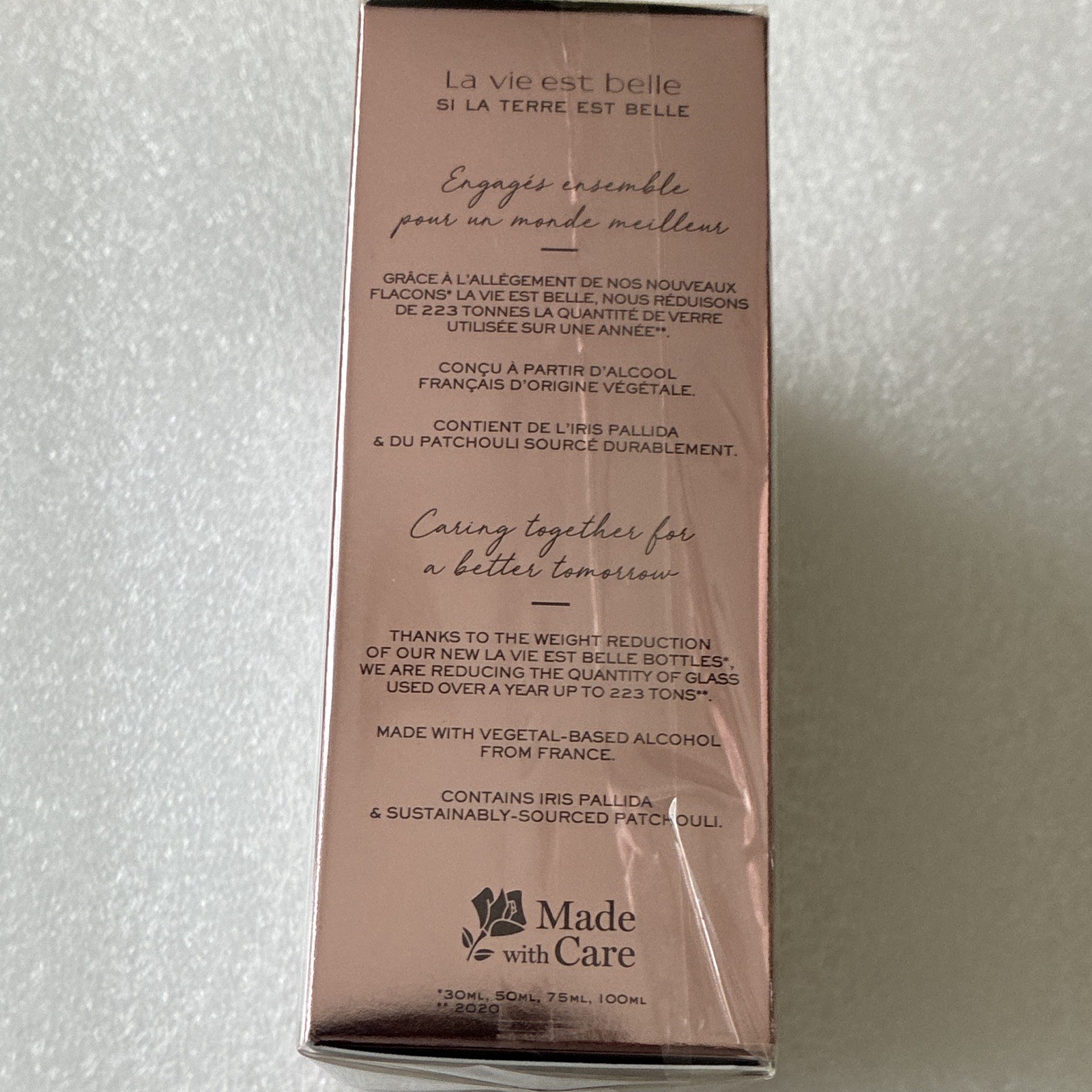 Lancôme La vie est belle Eau de Parfum Spray Refillable Rechargeable 1.7 oz