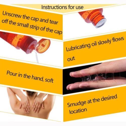 Edible Fruit Flavor Lubricant Gel Oral Sex Lube Sexual Mild Massage Oil Adult