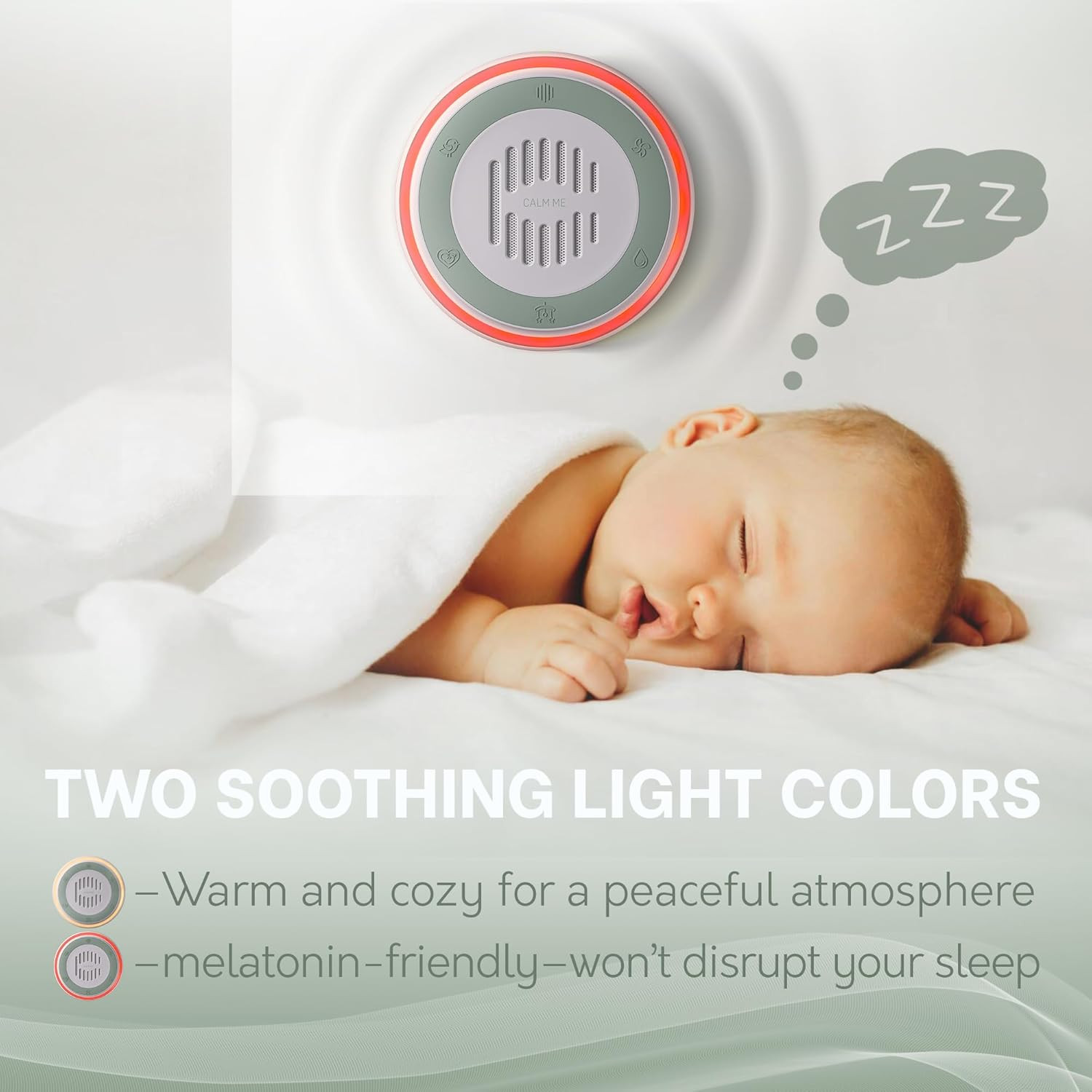 Wall Plug in White Noise Sound Machine for Office Privacy & Noise Canceling, Whi