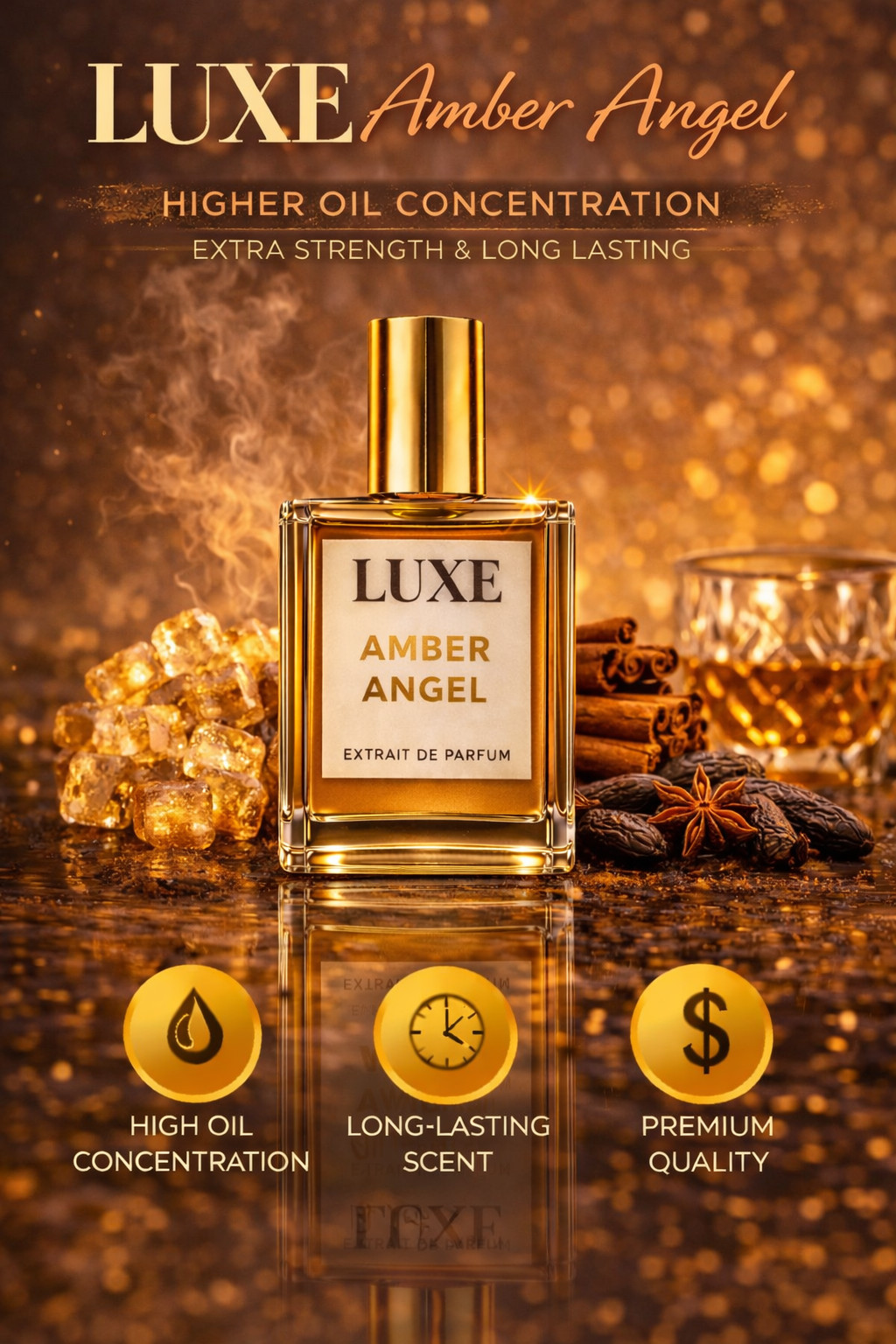 Stronger Version of ALT Amber Angel | 3.4 Oz / 100mL Longest Lasting Version