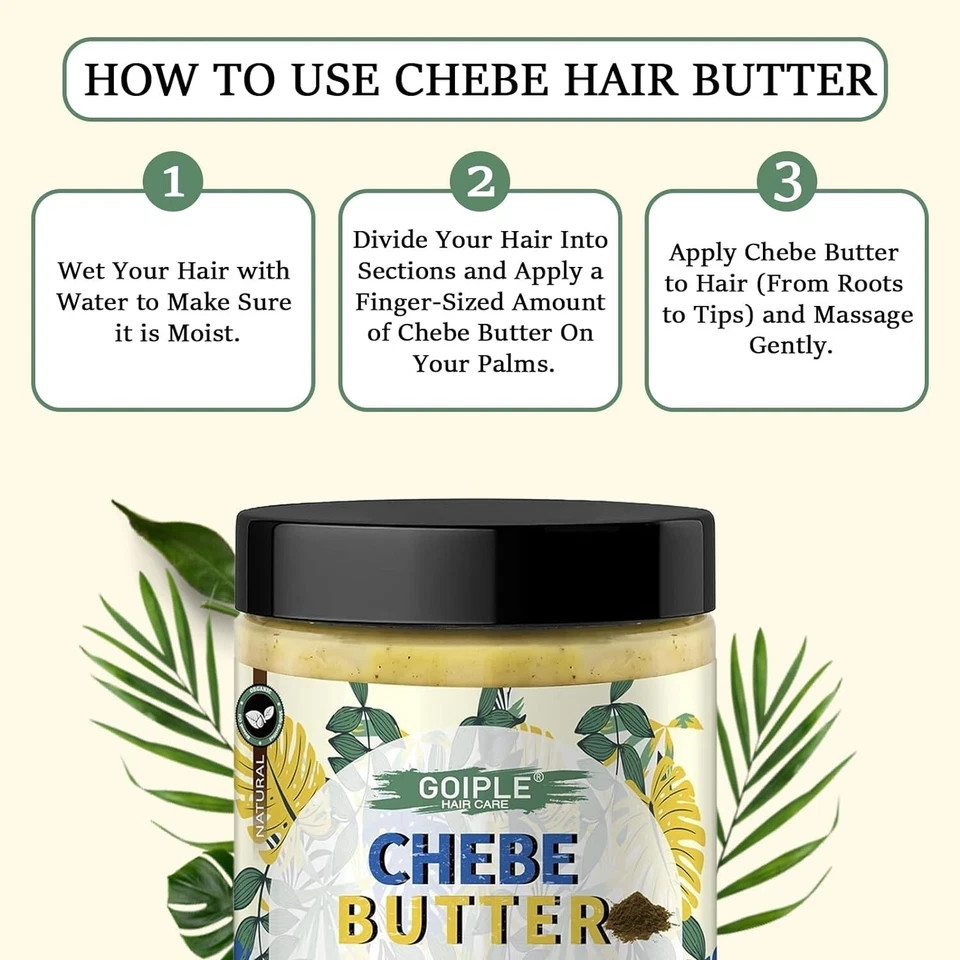 8.8 Oz Chebe Butter for Hair Growth Chebe Hair Butter Grease for Hair Men, Women