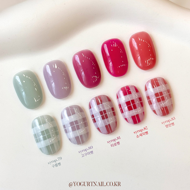 K-Beauty Yogurt Syrup Gel – Ginger Bread Soak Off Gel Nail Polish