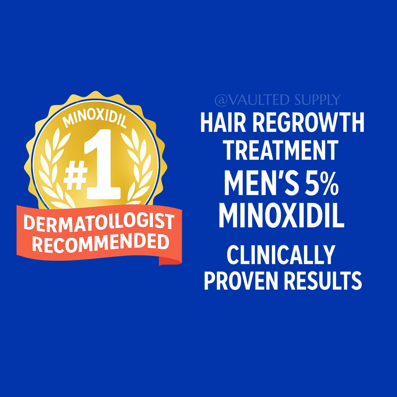 Kirkland Signature Minoxidil 5% Men Hair Regrowth Solution 6 Month Bottles