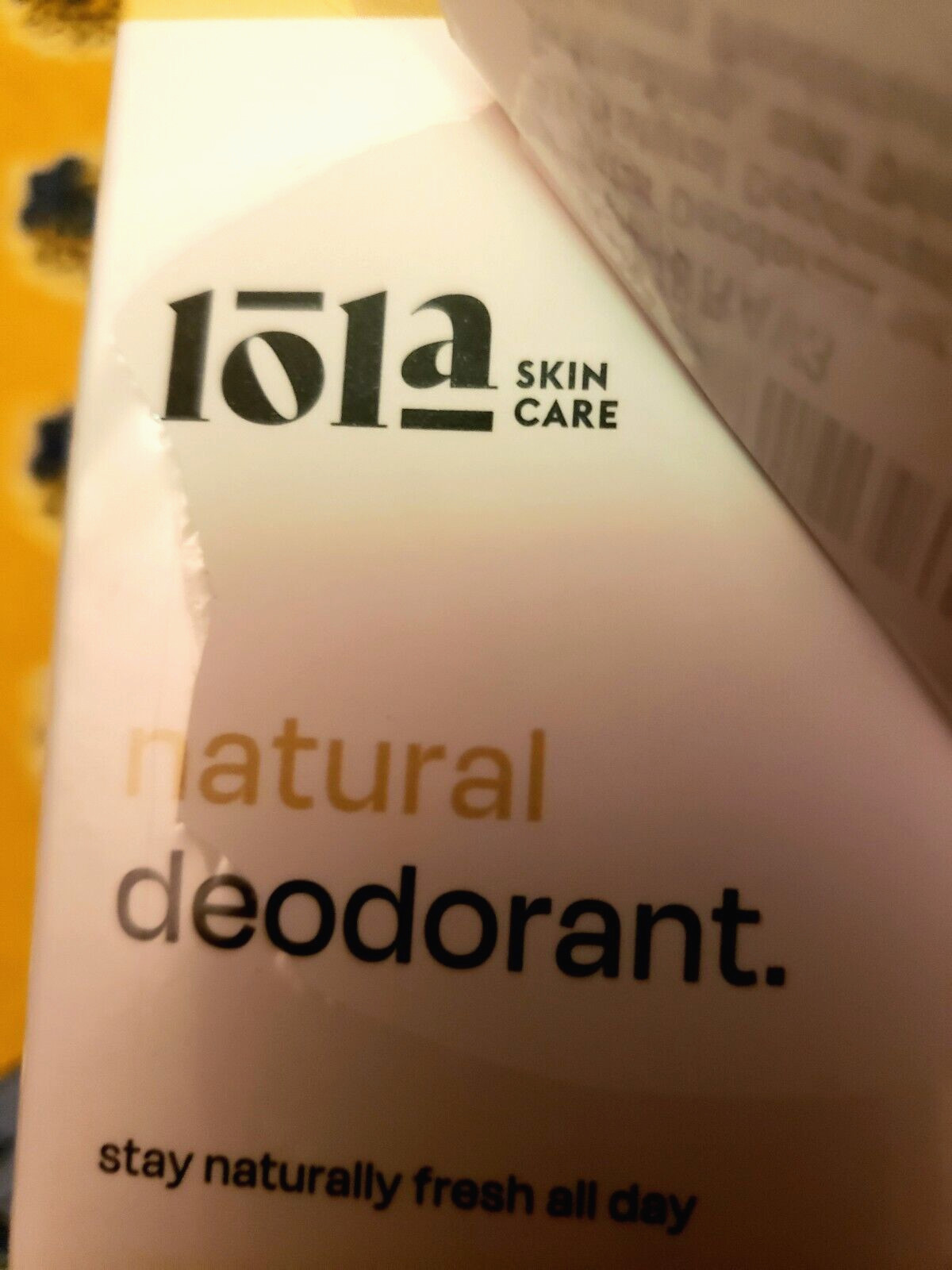 Lola Skincare Natural Deodorant Skin Friendly Ingredients – 2.6 oz, EXP 01/2025