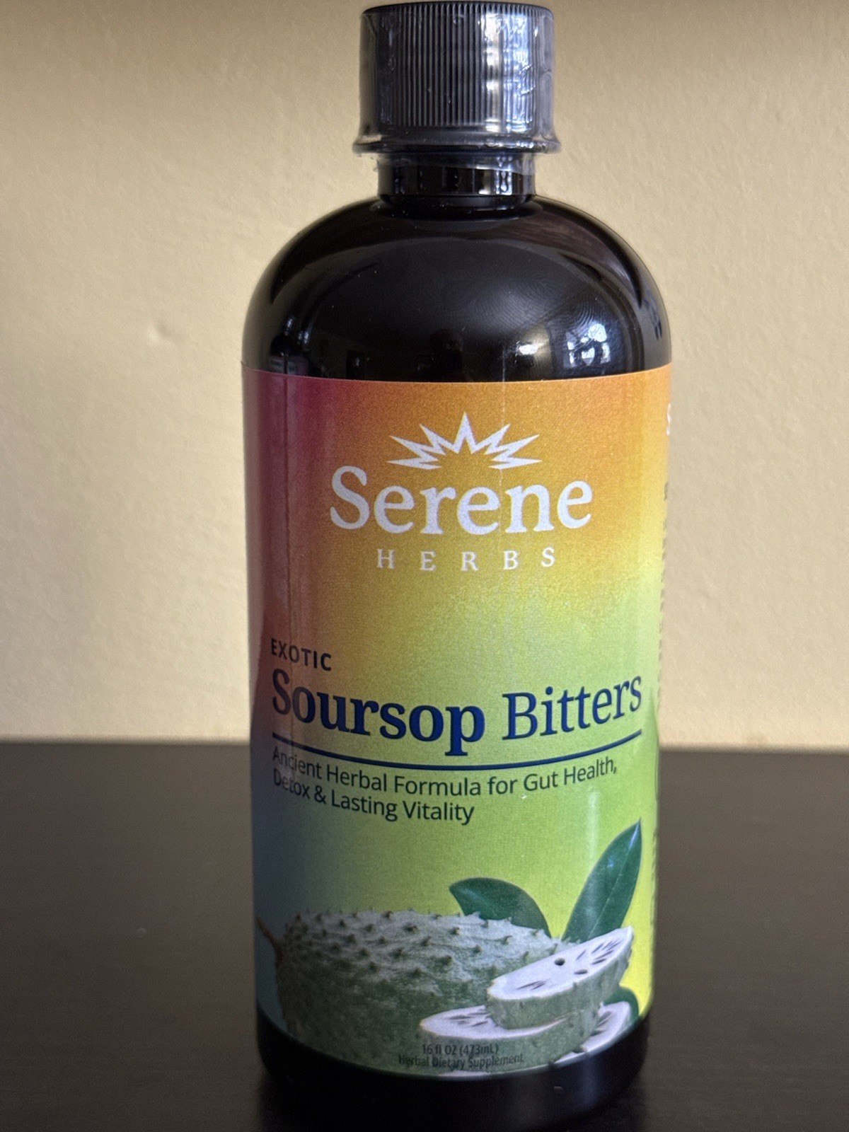 Serene HERBS Soursop Bitters & Black Seed Bitters Bundle Detox And Cleanse