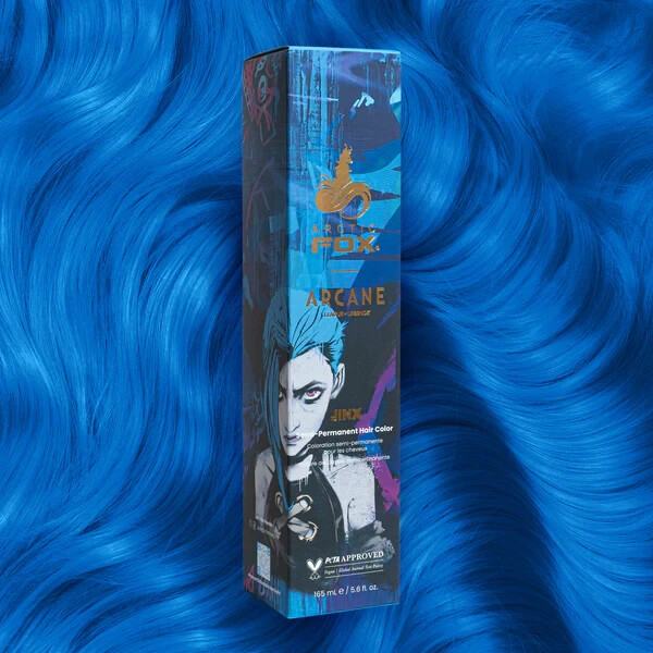 ARCTIC FOX Semi-Permanent Hair Color Dye, 100% Vegan & Cruelty-Free (4, 8 fl oz)