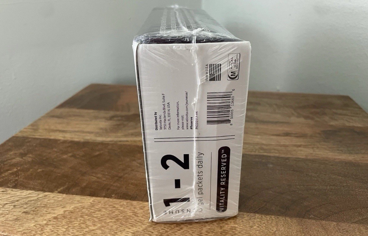 New/Seal Jeunesse Reserve Gel Packets 2 Boxes /60 Packs – Exp 2027