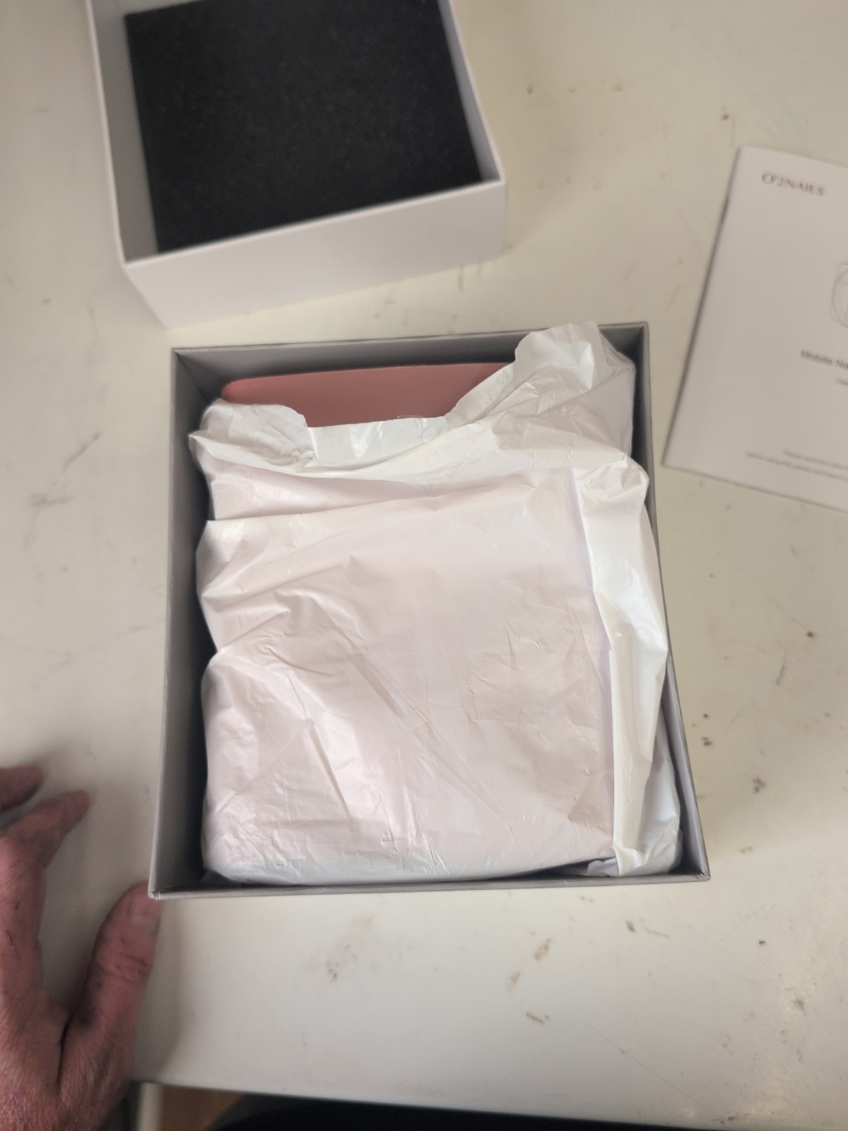 O2Nails Nail Art Printer (Rose Gold) Print any image App New Open Box See Descri
