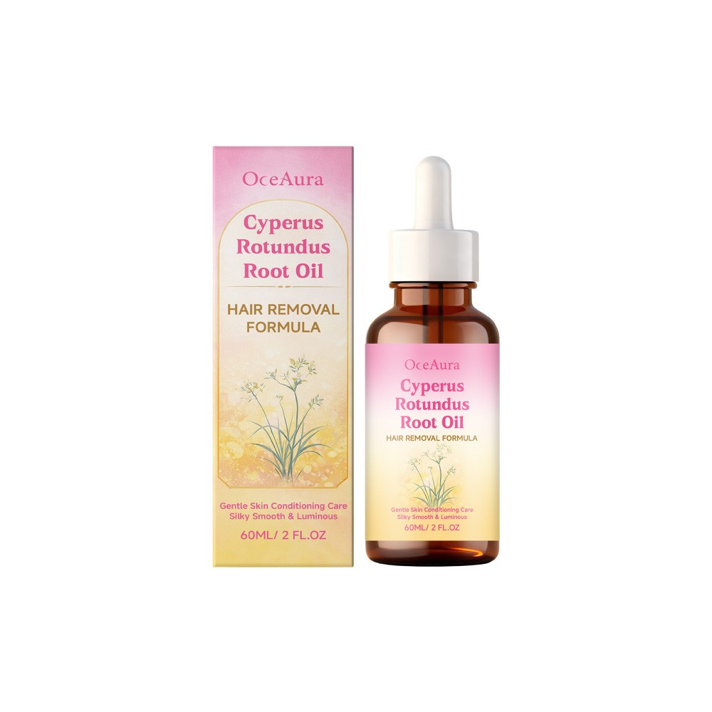 Cyperus Rotundus Oil For Hair Removal Reducing Body Hair Growth 2 Fl Oz/60 ml
