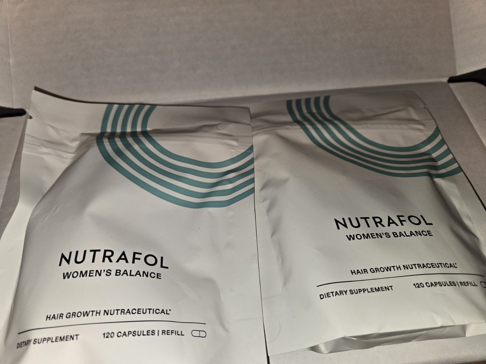 Nutrafol Women Age 45 Up & Women’s Balance Hair Growth Supplement & Hair Biotics