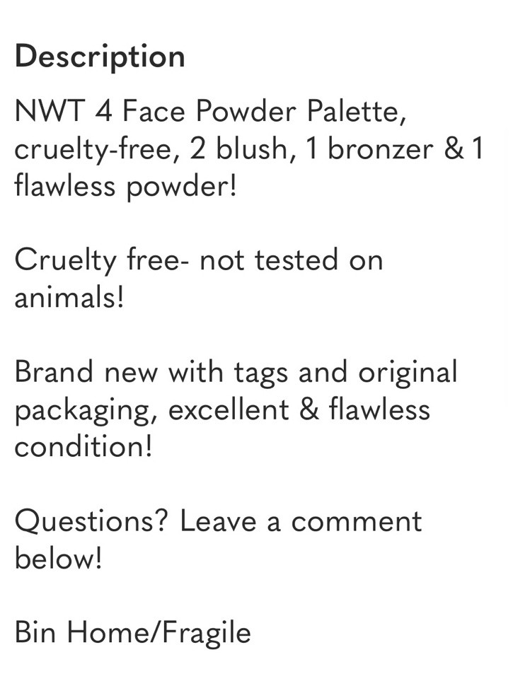 Beauty Treats Always Fresh 4 Face Powders Palette, Shimmer Matte, Cruelty-Free