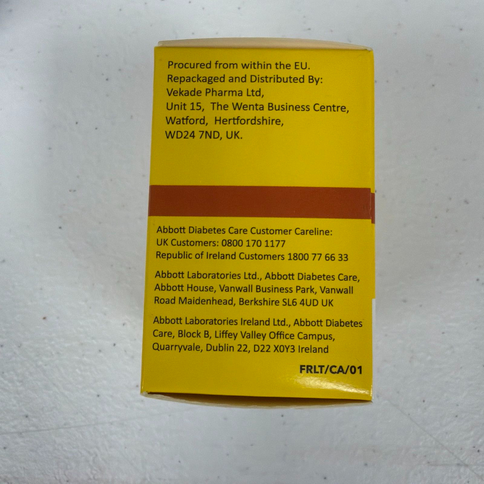 50 count (12 x 50ct) free style lite test strips ,