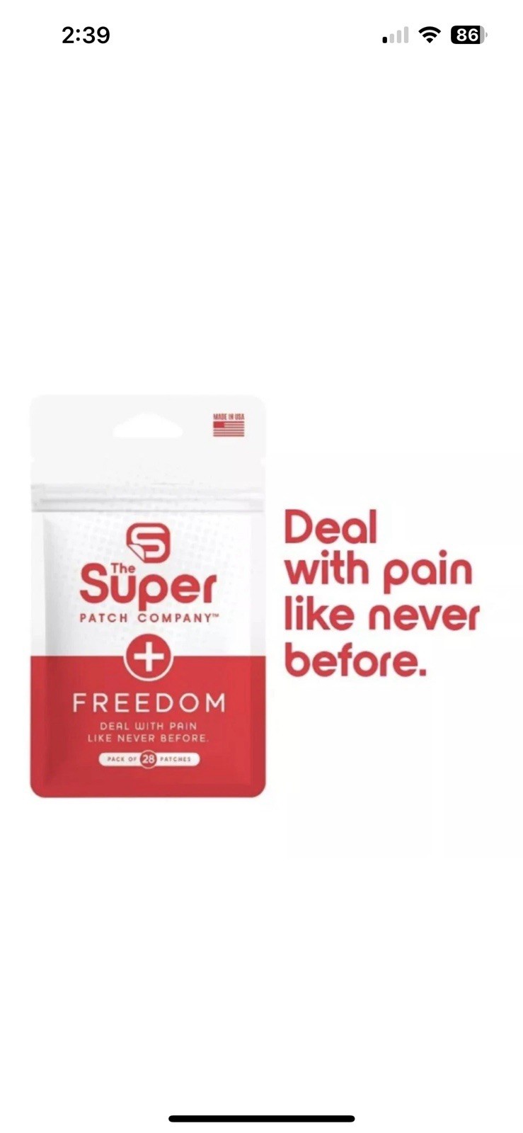 The Super Patch Company:The Liberty Patch & The Freedom Patch Pack Of 28 Patches