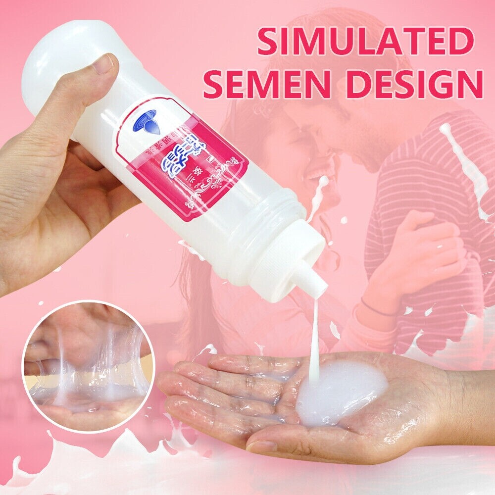 Personal Lubricant Unscented Cum Realistic Semen Water Based Lube Couple Adult