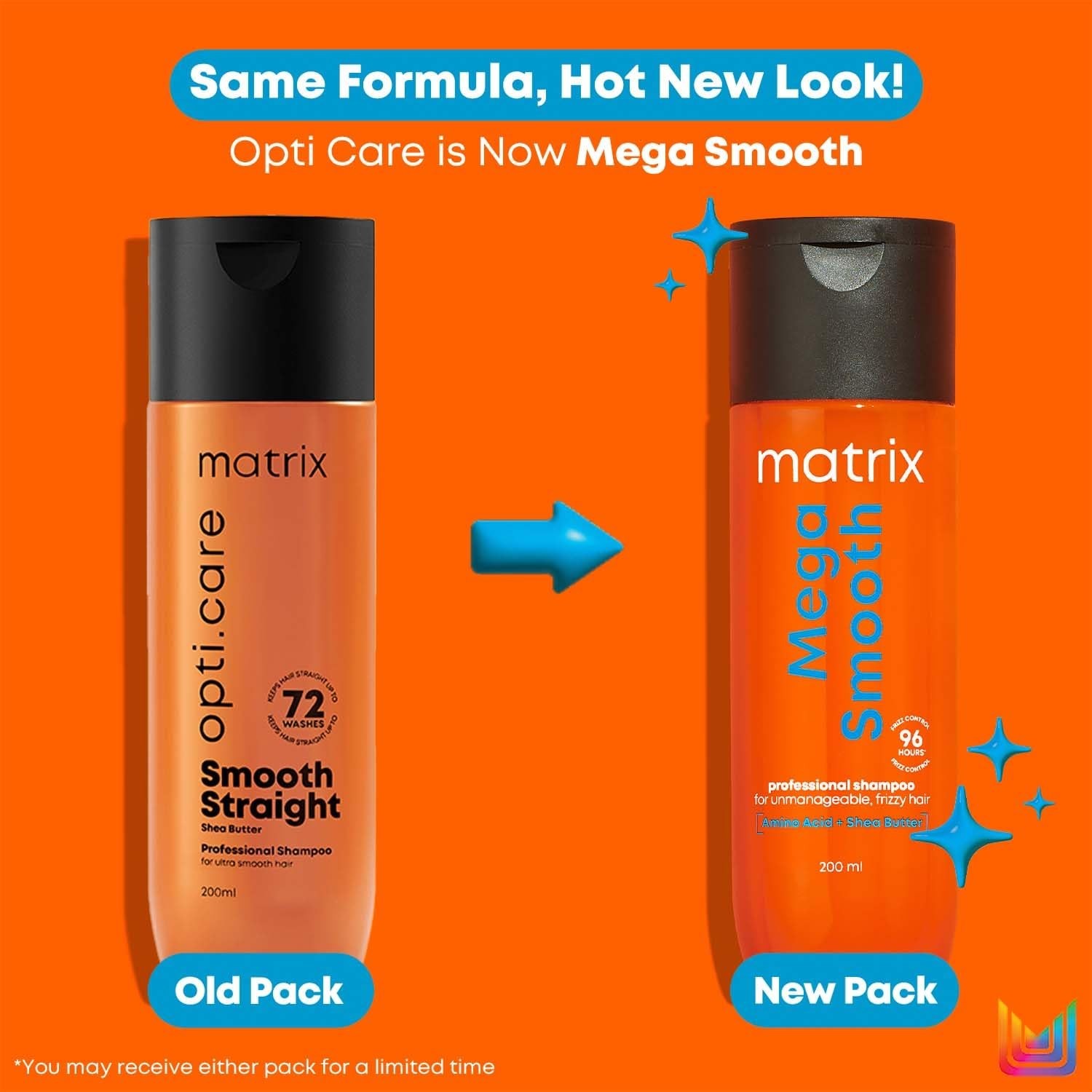Matrix Mega Smooth Professional Shampoo with Shea Butter & Amino Acids 200ml