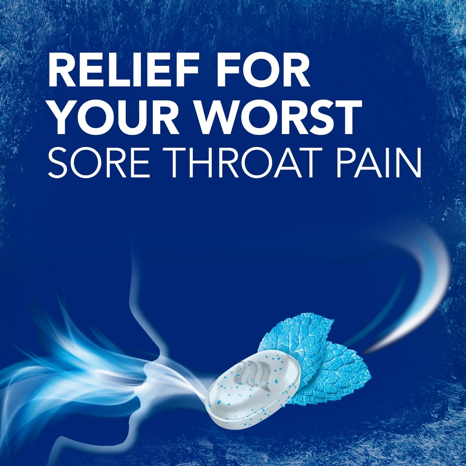 2 pack-NEW Vicks VapoCool Severe Sore Throat Drops, Max Menthol Winterfrost 45ct