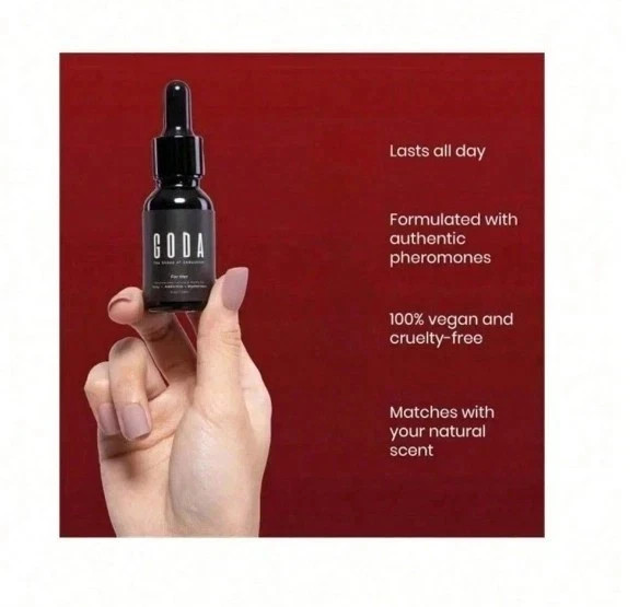 NEW GODA The Sense of Seduction FOR HER – Pheromone Perfume – 0.5 fl oz (15mL)