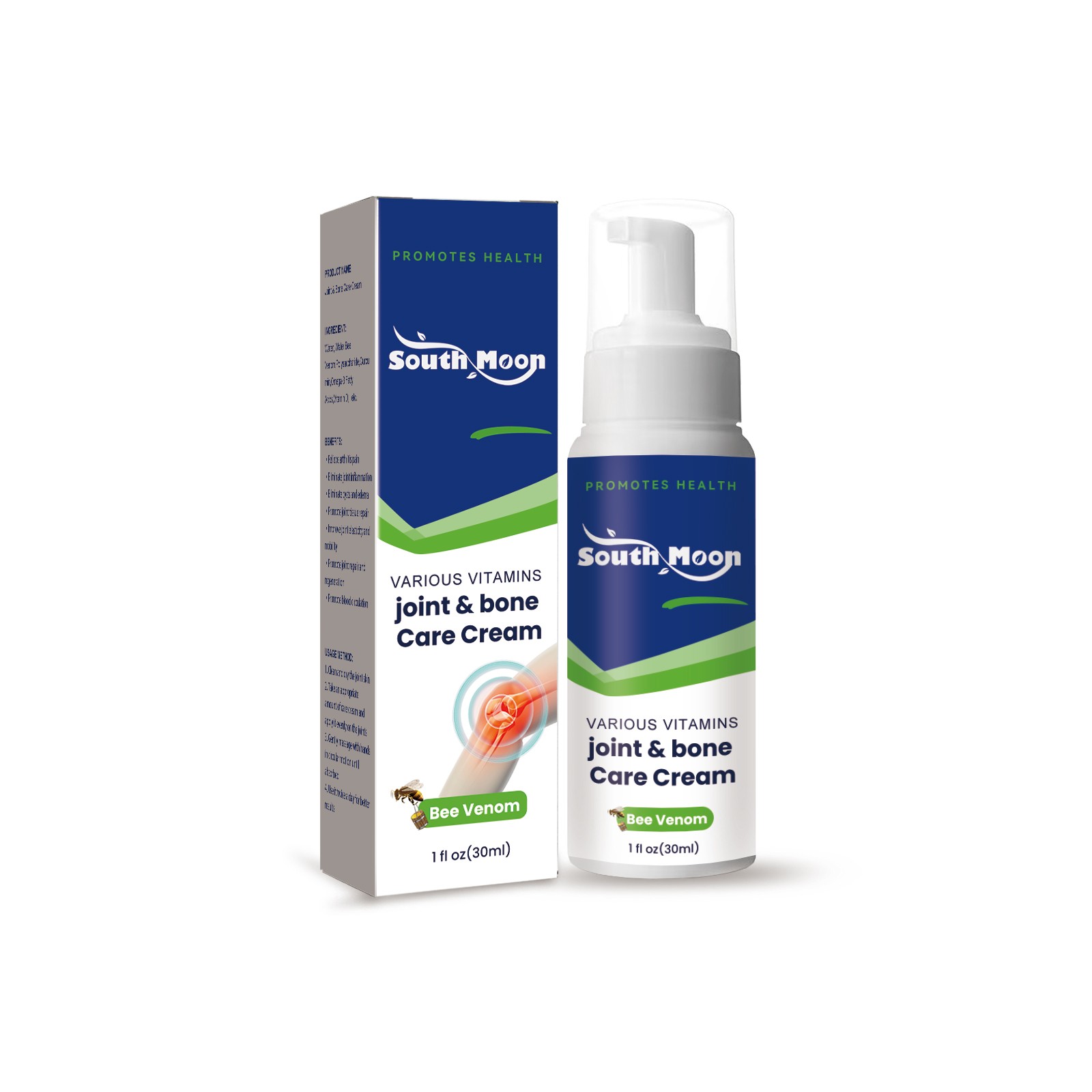 Various Vitamins Joint & Bone Care Cream, Wrist Leg Bend Joint Shoulder Neck Sin