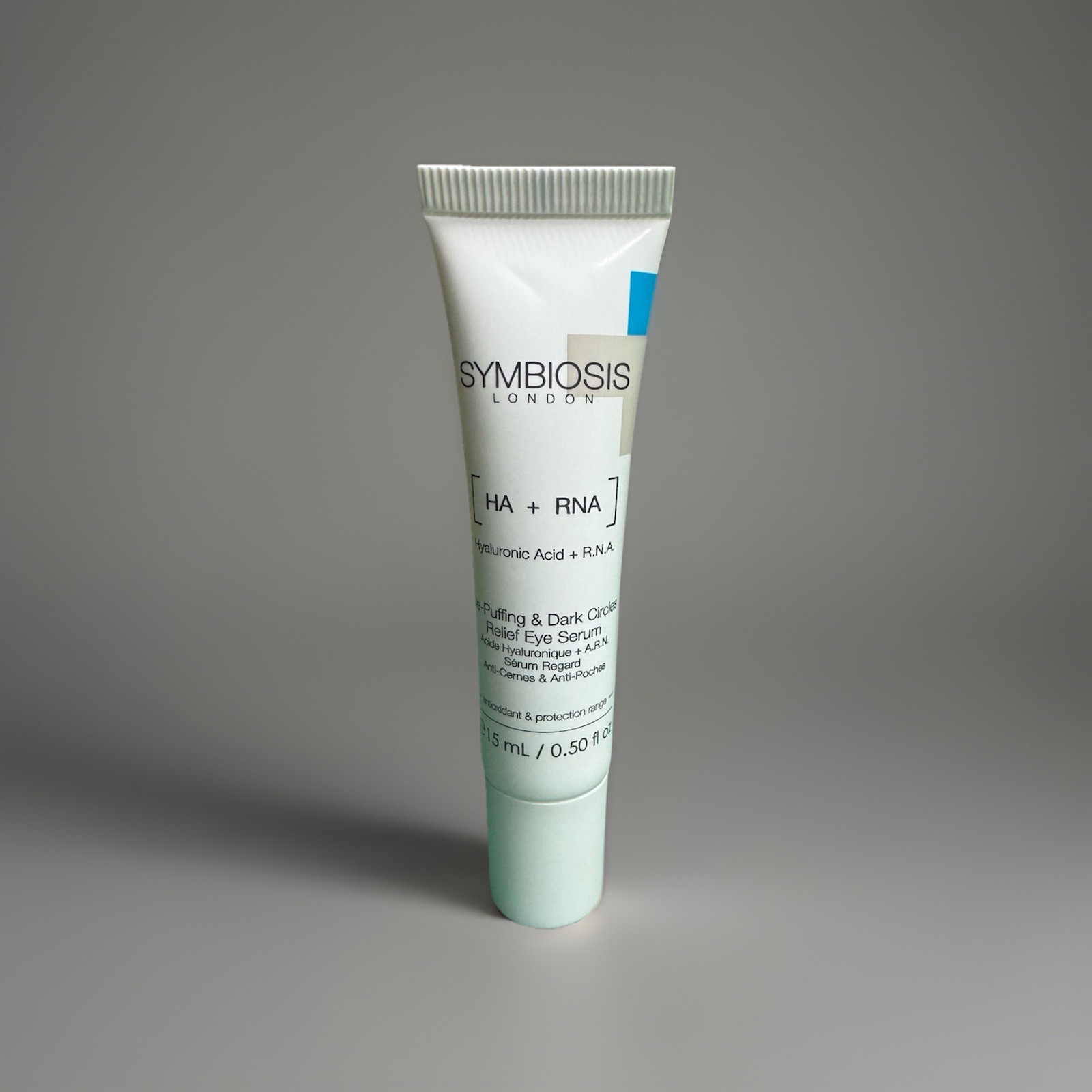 NEW SYMBIOSIS London HA + RNA Depuffing Circle Relief Eye Serum • 0.50 Oz