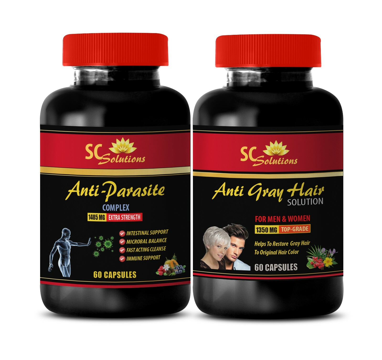 Parasites cleanse for humans – ANTI GRAY HAIR-ANTI PARASITE COMBO- coenzyme q10