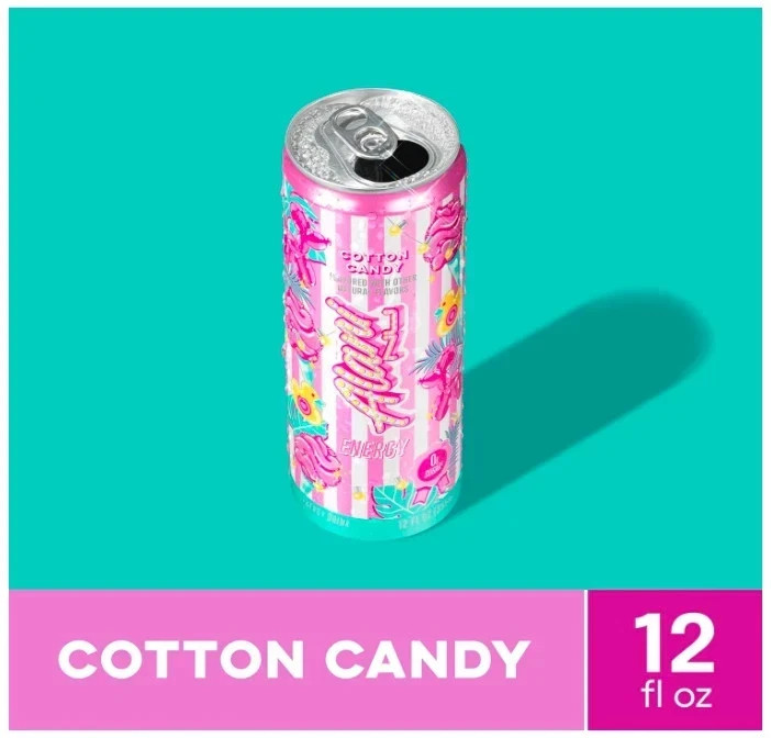 Alani Nu Cotton Candy Sugar Free Energy Drink (Pack of 12)