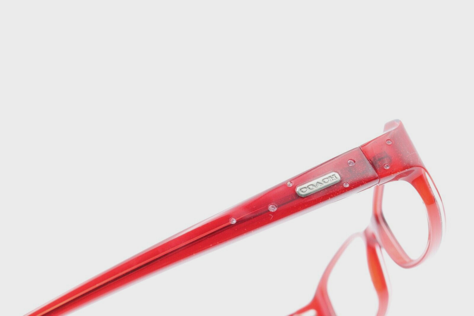 COACH BLONDELLE 2033 Red 47-16-130 Frames Flex Hinges w/Case SMALL C273