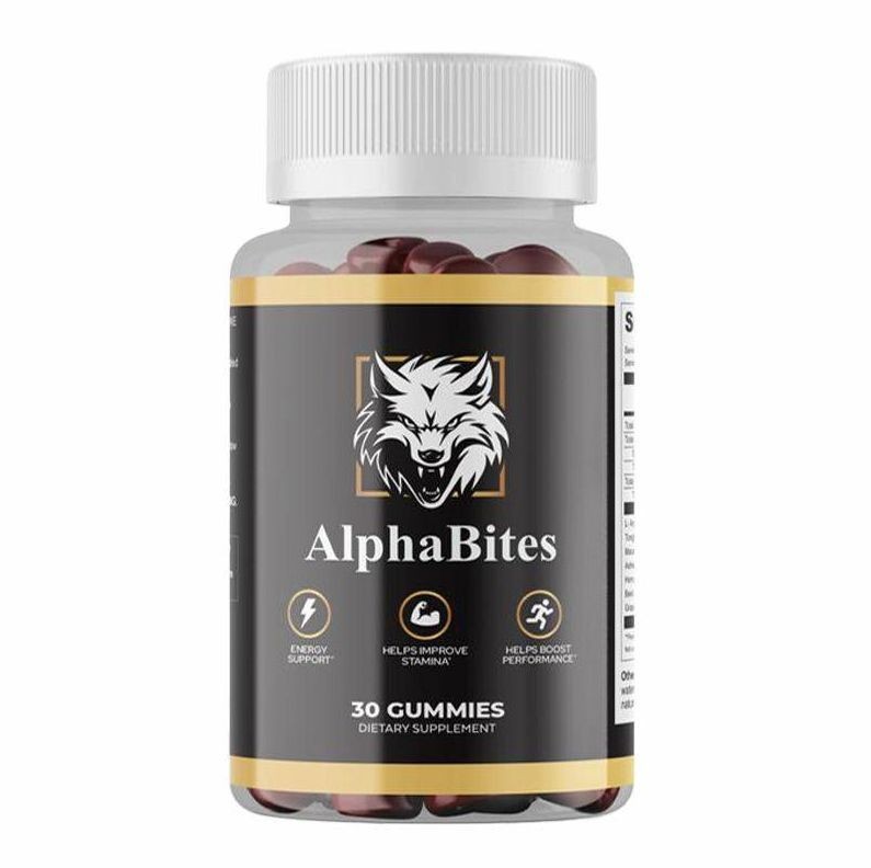 NEW Alpha Bites Gummies AlphaBites Max Performance Gummy (1 Month Supply)