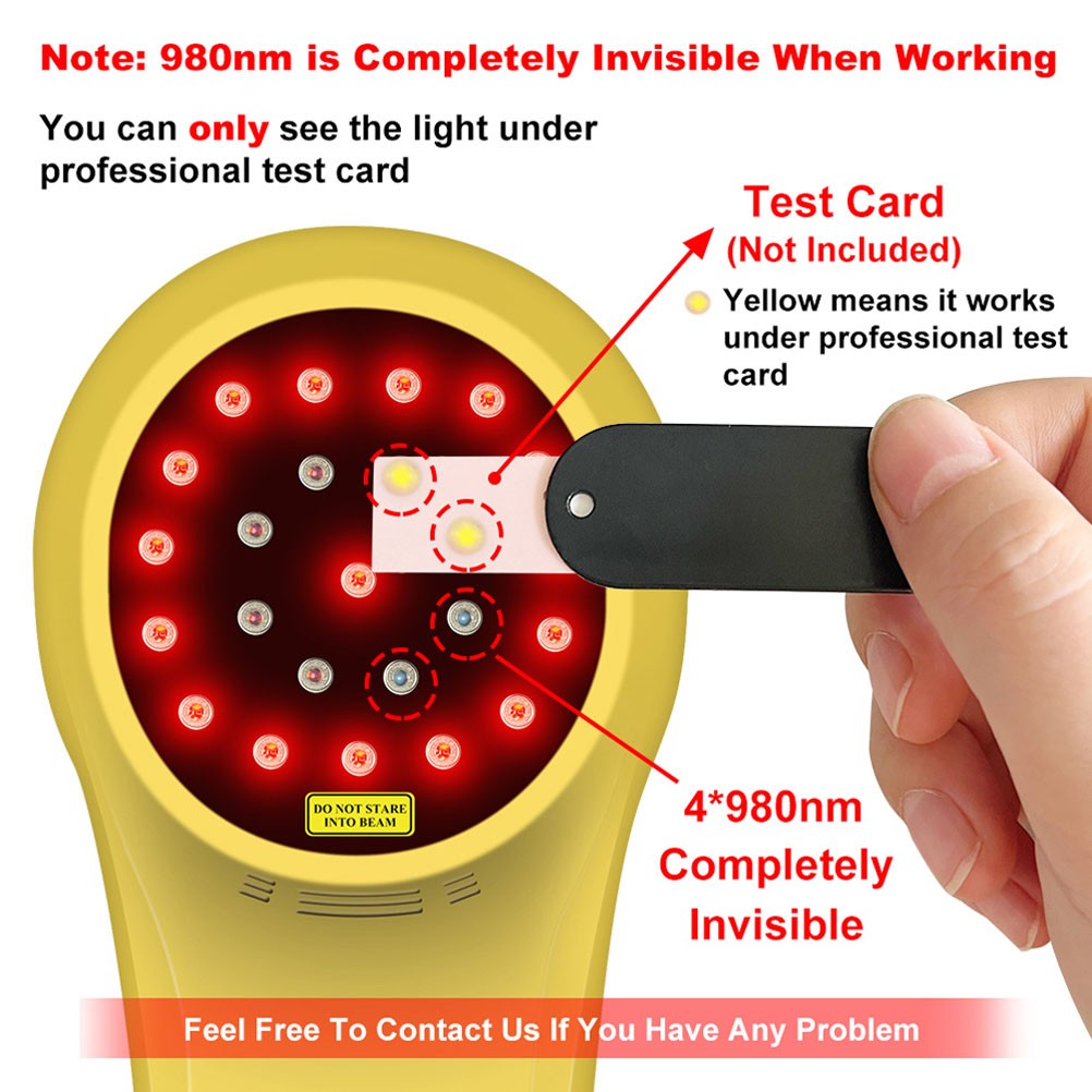 Advanced Cold Laser LLLT Device 1760mW for Chronic Pain Management Treatment