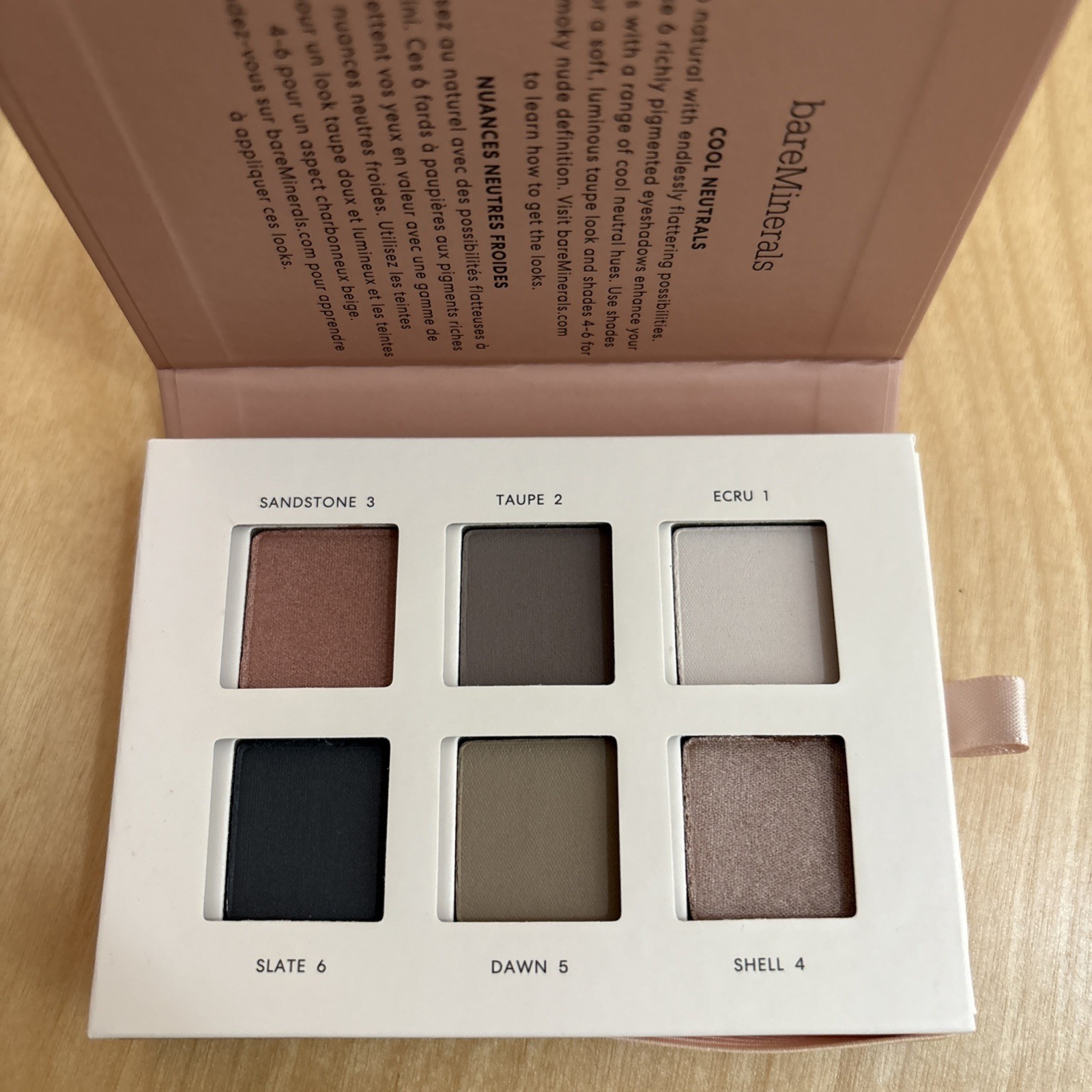 BareMinerals Mineralist Eyeshadow Palette Pigmented Blendable Ultra Natural 1.3g