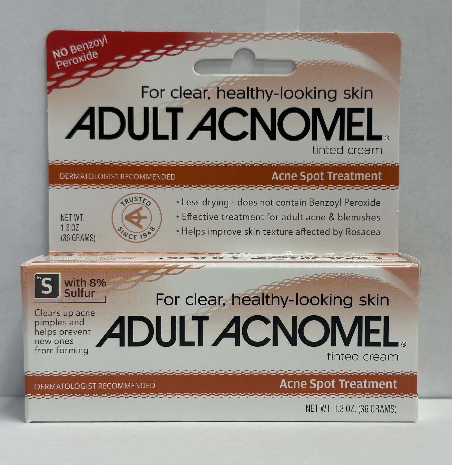 Acnomel Adult Acne Medication 1.3oz Always FRESH!