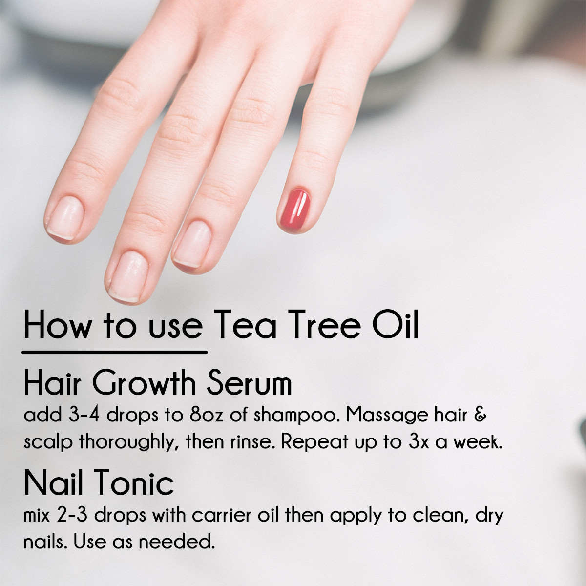 4 fl oz Tea Tree Essential Oil 100% Pure & Natural w/ 3 Free Droppers