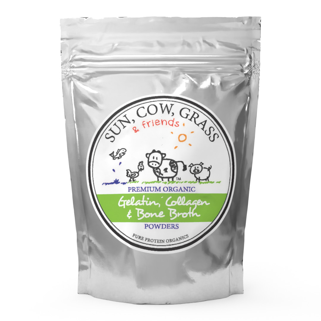 Chicken Bone Broth Collagen Powder – Pure & Organic – Free-Range (300g)