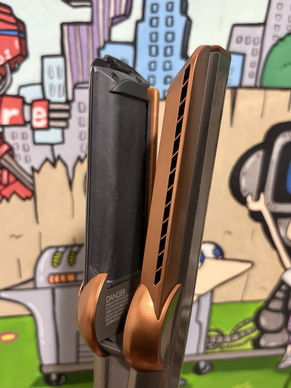 Dyson Airstrait Straightener Nickel Copper Air Straight Flat Iron